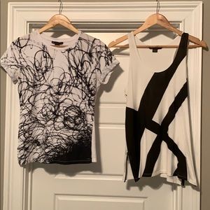Lot of 2 Armani Exchange shirts